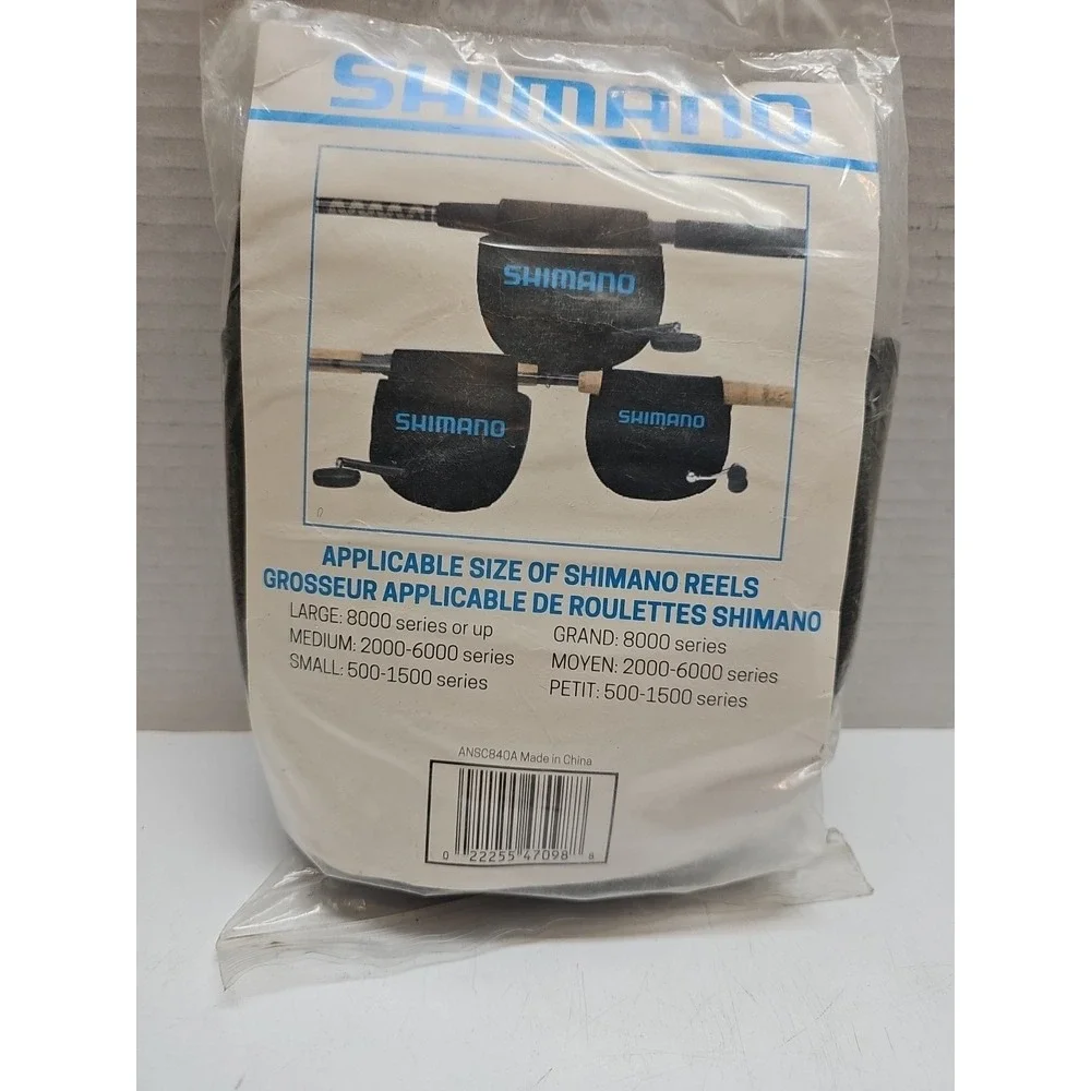 Shimano SPINNING REEL COVERS Cover‎ ANSC840A R/L Fishing MED.